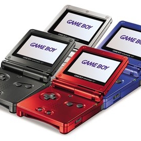 Gameboy Advance SP basenhet-BLÅ